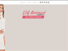 Tablet Screenshot of elifbatman.net